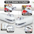 2-in-1 Sealer & Cutter ABS Plastic Home Use