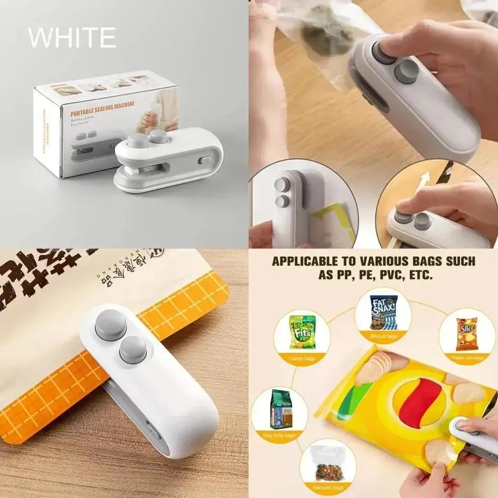 2-in-1 Sealer & Cutter ABS Plastic Home Use